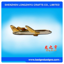 Soem- / ODM-Service-kundenspezifische silberne Flugzeug-Bindungs-Stange / Bindungs-Pin / Metallbindungs-Klipp
